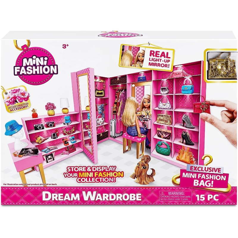 Mini Brands - خزانة أزياء الأحلام الصغيرة | 3 سنوات فما فوق Mini Brands - خزانة أزياء الأحلام الصغيرة | 3 سنوات فما فوق
