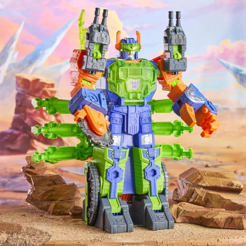 Transformers - Cyberworld Scorponok Strike Battle Action Figure Playset | 6Y+ Transformers - Cyberworld Scorponok Strike Battle Action Figure Playset | 6Y+