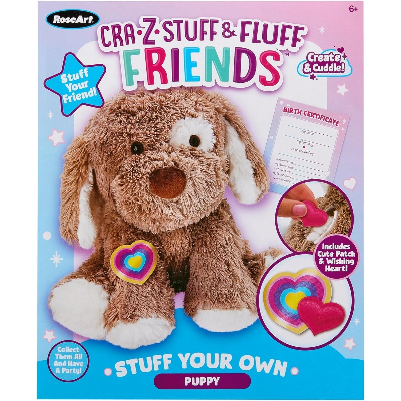 Cra-Z-Art - RoseArt Stuff Your Own- Puppy | 6Y+