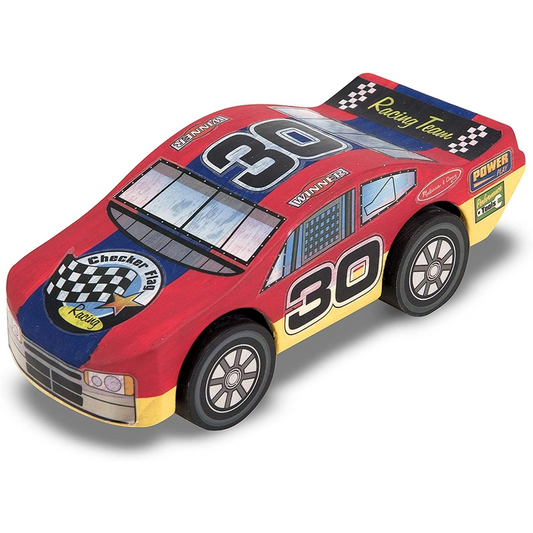 Melissa & Doug Decorate-Your-Own Wooden Race Car | 4Y+ — BambiniJO Jordan