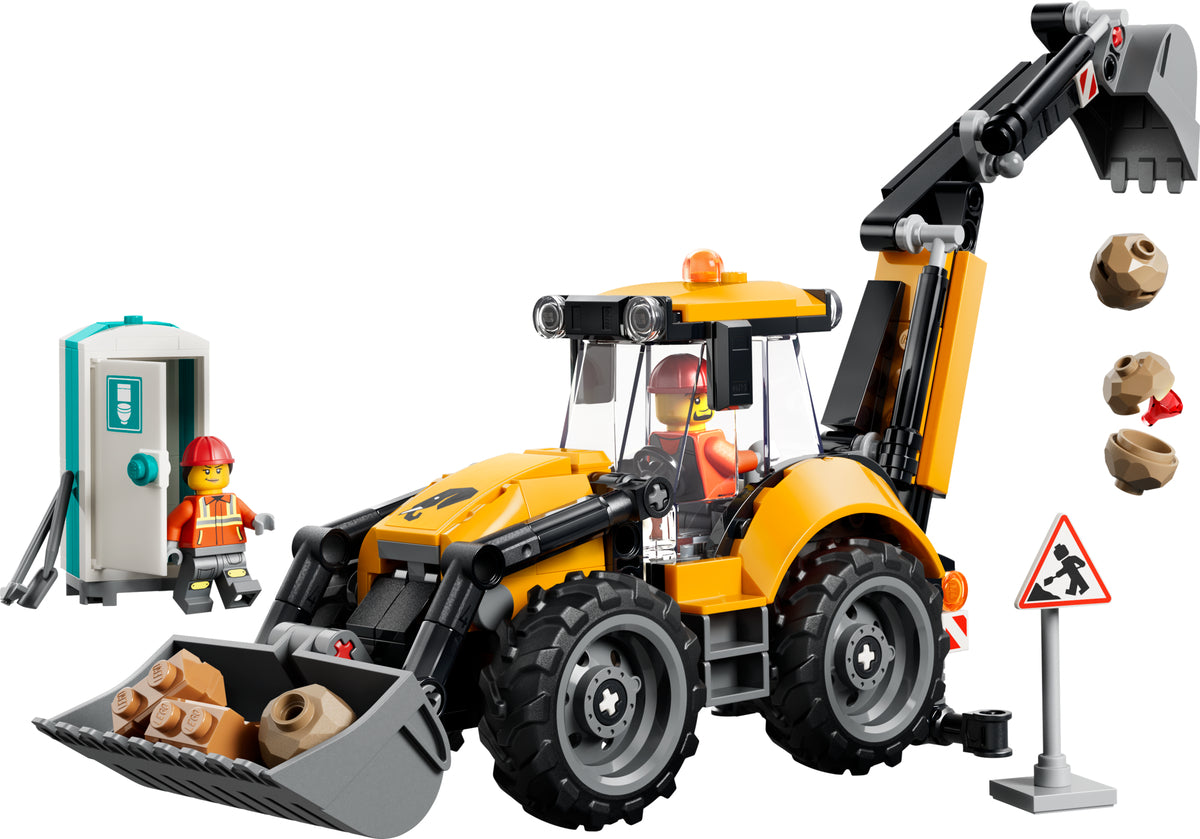 Lego - Backhoe Loader | 301 Pcs | 7Y+