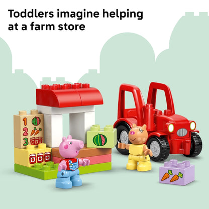 Lego - Peppa Pig Tractor and Market 18 Pcs 2Y+ — BambiniJO Jordan