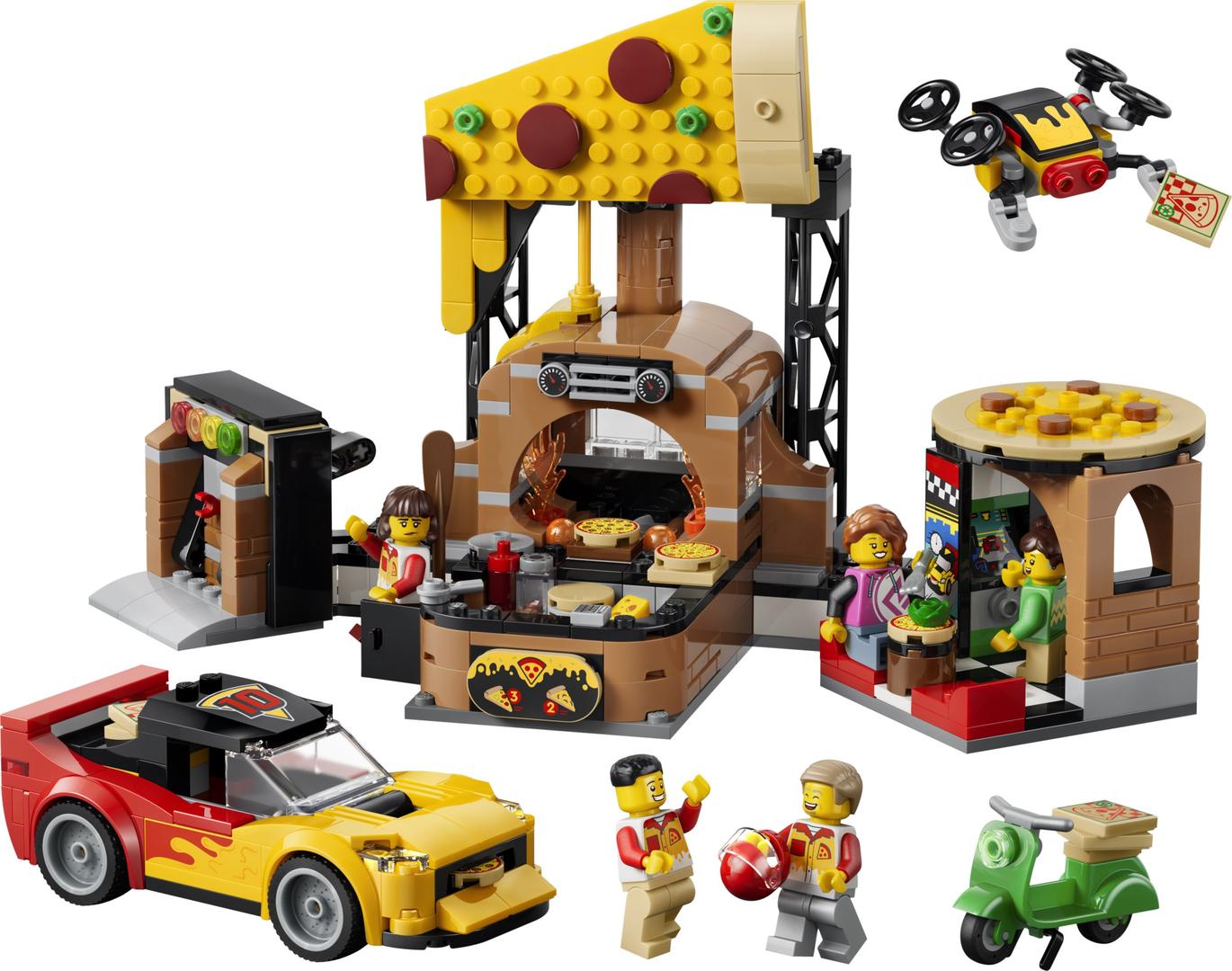 Lego - Pizza Delivery Experience | 494 Pcs | 6Y+