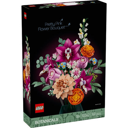Lego - Pretty Pink Flower Bouquet 749 Pcs 18Y+ — BambiniJO Jordan