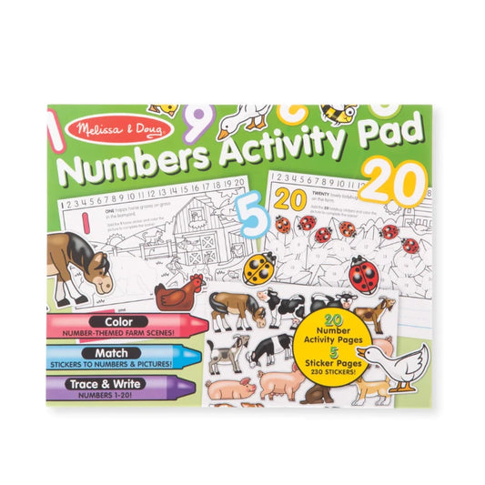 Melissa & Doug - Numbers Activity Pad | 4Y+