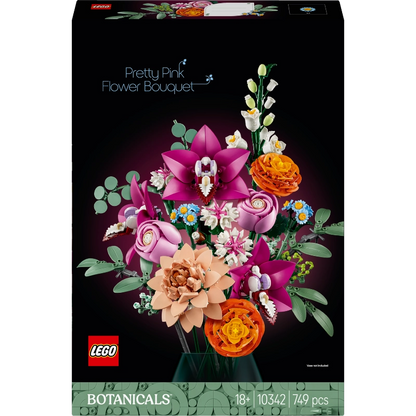 Lego - Pretty Pink Flower Bouquet 749 Pcs 18Y+ — BambiniJO Jordan