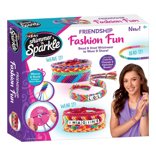 Cra-Z-Art - Shimmer n' Sparkle Friendship Fashion Fun | 8Y+