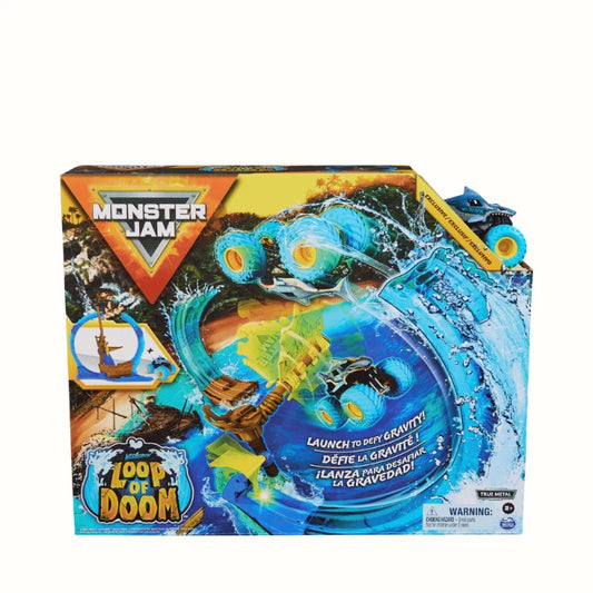 Monster Jam - Megalodon Loop of Doom Stunt Playset | 3Y+
