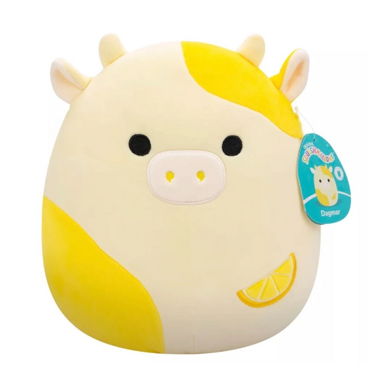 Squishmallows - Medium Plush 12" Dagmar the Lemon Cow | 1-6Y