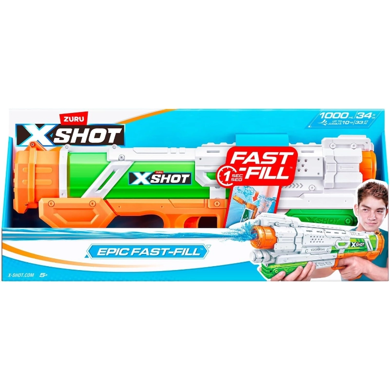 X-Shot - Water Fast-Fill Epic Water Blaster S1- Small | 5Y+