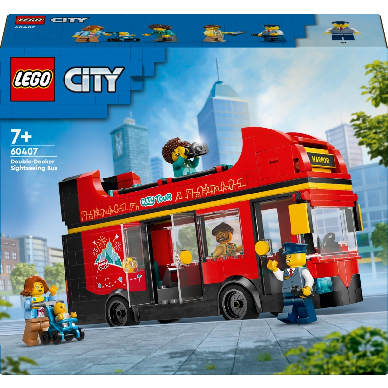 Lego - Red Double-Decker Sightseeing Bus 384 Pcs 7Y+ — BambiniJO Jordan