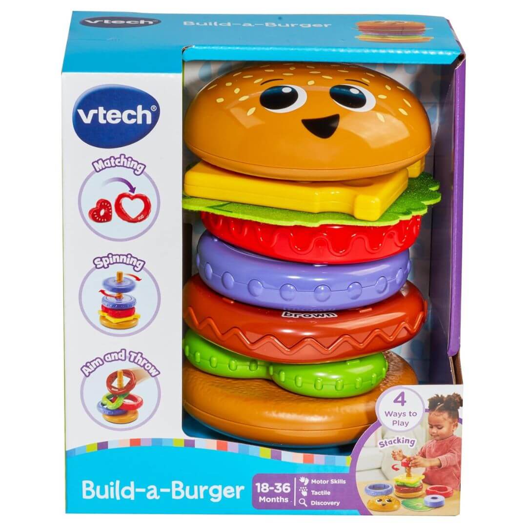 Vtech - إعداد برجر | 18 شهرًا-3 أعوام Vtech - إعداد برجر | 18 شهرًا-3 أعوام