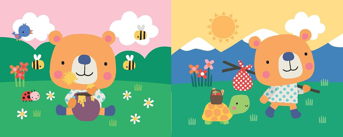 YoYo Soft Shake & Squeak Book: Bear inside — BambiniJO Jordan