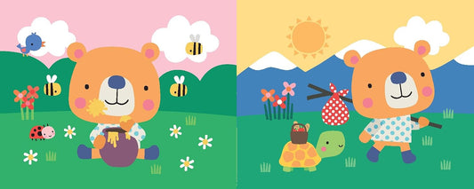 YoYo Soft Shake & Squeak Book: Bear inside — BambiniJO Jordan