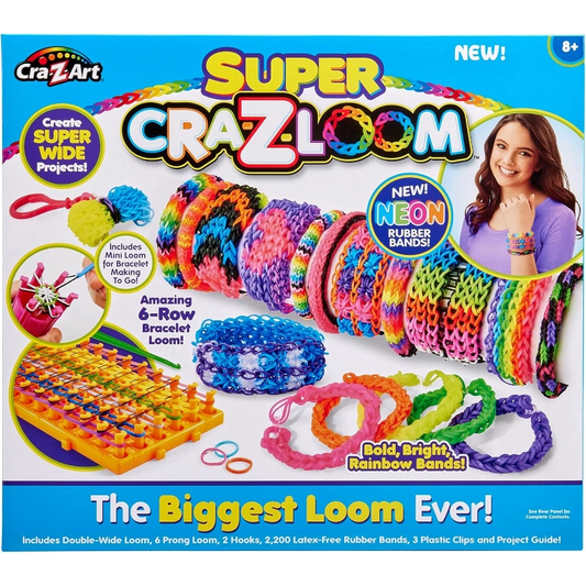 Cra-Z-Art - Super Cra-Z-Loom | 8Y+