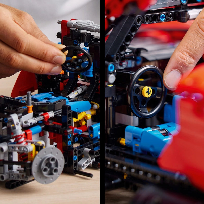Lego - Ferrari Daytona SP3 3778 Pcs 18Y+ — BambiniJO Jordan