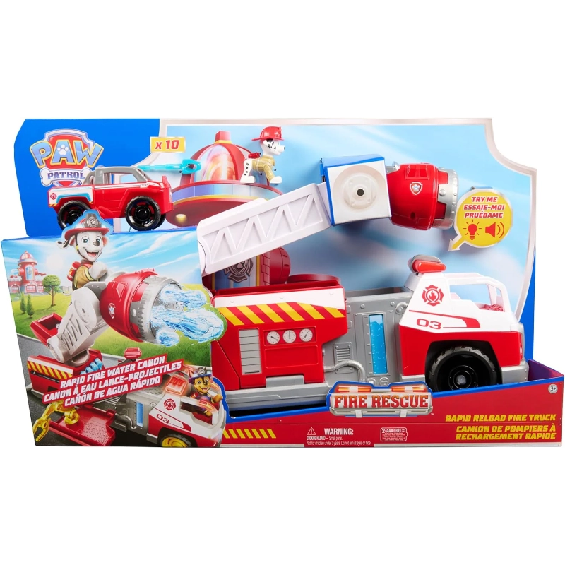 Paw Patrol - شاحنة إطفاء الإنقاذ السريع | +3 سنوات Paw Patrol - شاحنة إطفاء الإنقاذ السريع | +3 سنوات