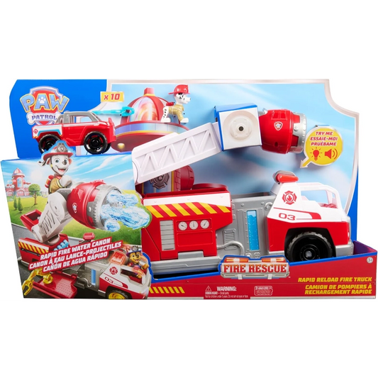 Paw Patrol - Fire Rescue Rapid Reload Fire Truck | 3Y+