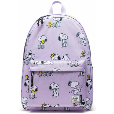 Herschel Classic XL Backpack Snoopy and Woodstock Pastel Lilac 30L - angle 2