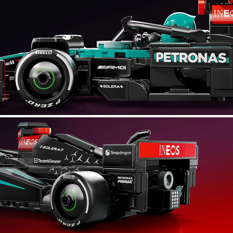 ليغو - سيارة سباق مرسيدس-AMG F1 W15 | 267 قطعة | 10 سنوات فأكثر ليغو - سيارة سباق مرسيدس-AMG F1 W15 | 267 قطعة | 10 سنوات فأكثر