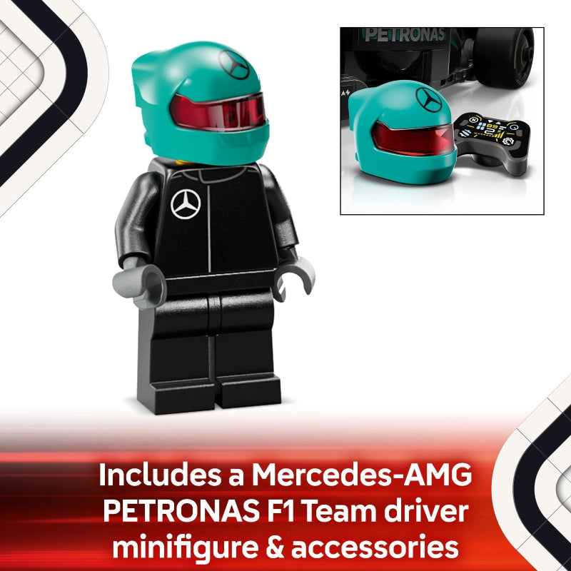 ليغو - سيارة سباق مرسيدس-AMG F1 W15 | 267 قطعة | 10 سنوات فأكثر ليغو - سيارة سباق مرسيدس-AMG F1 W15 | 267 قطعة | 10 سنوات فأكثر
