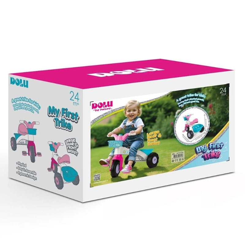 Dolu - My First Trike- Pink | 2Y+ Dolu - My First Trike- Pink | 2Y+