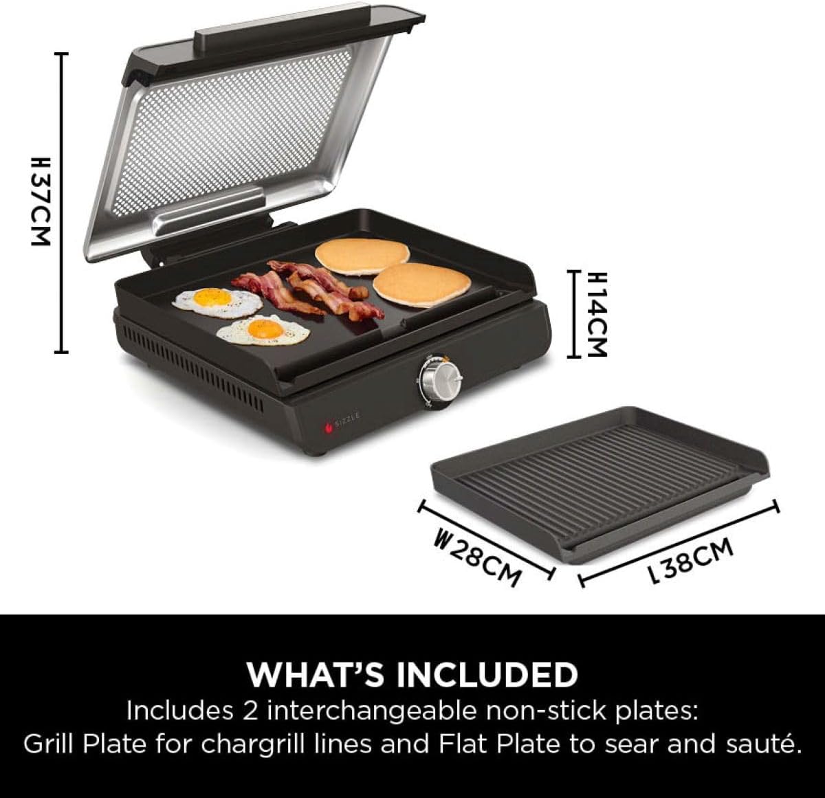 Ninja Sizzle Indoor Grill & Flat Plate — BambiniJO Jordan