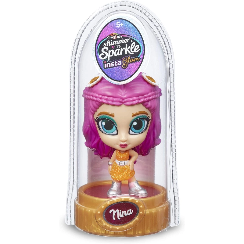 Cra-Z-Art - InstaGlam Makeup Dolls- Nina | 5Y+ Cra-Z-Art - InstaGlam Makeup Dolls- Nina | 5Y+