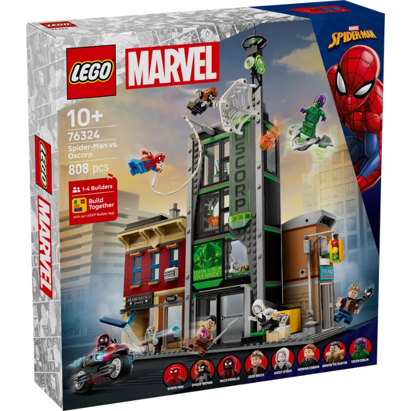 Lego - Spider-Man vs. Oscorp 808 Pcs 10Y+ — BambiniJO Jordan