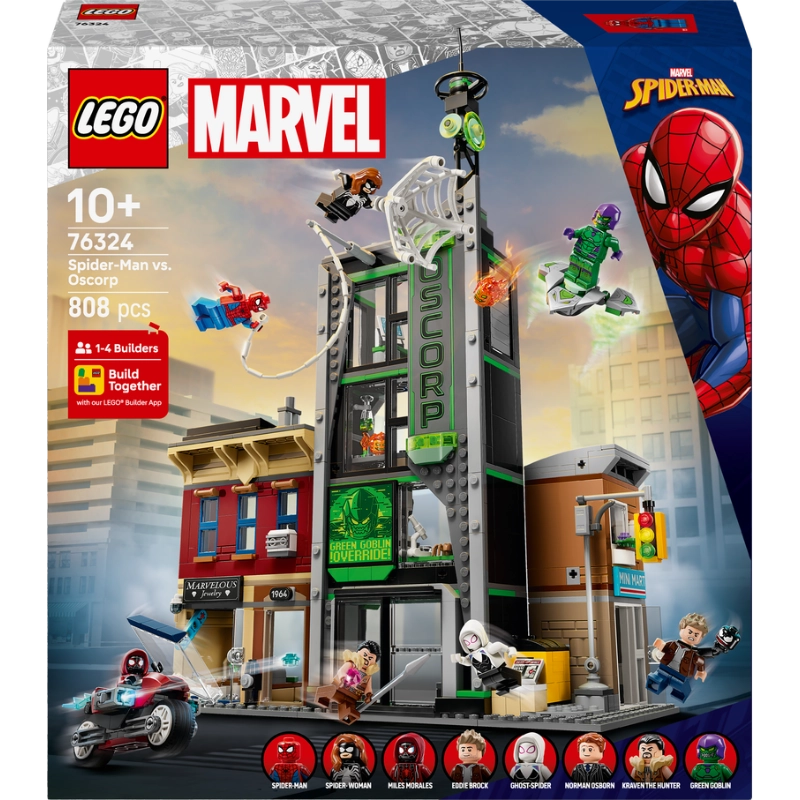 Lego - Spider-Man vs. Oscorp | 808 Pcs | 10Y+ Lego - Spider-Man vs. Oscorp | 808 Pcs | 10Y+