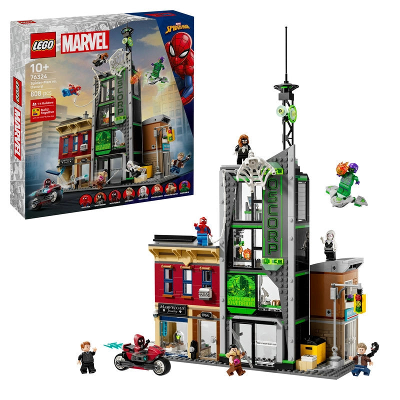 Lego - Spider-Man vs. Oscorp 808 Pcs 10Y+ — BambiniJO Jordan