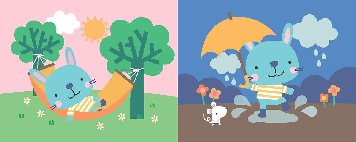 YoYo Soft Shake & Squeak Book: Rabbit inside — BambiniJO Jordan