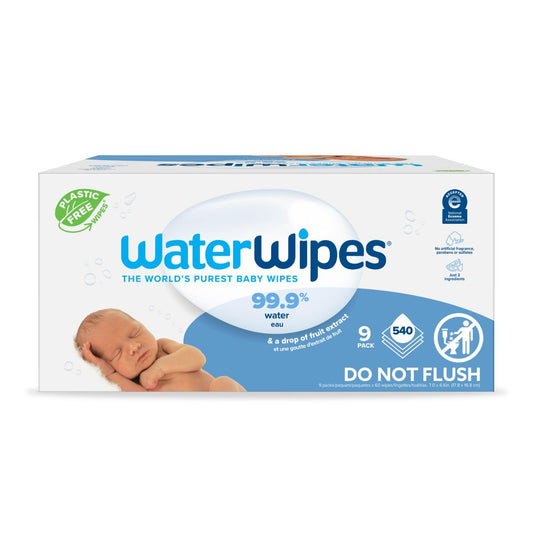 Water Wipes | Super Value Box | 9x60 Wipes