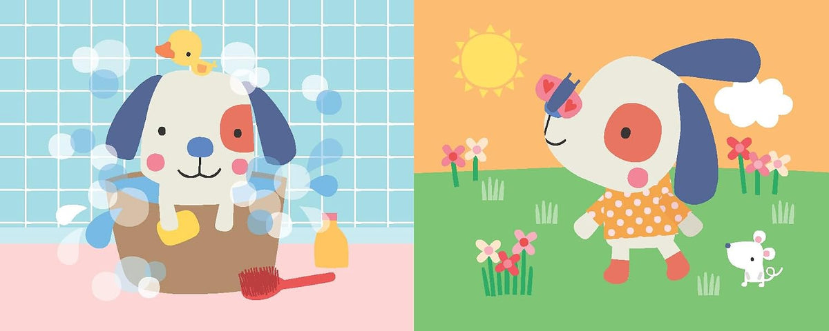 YoYo Soft Shake & Squeak Book: Dog inside — BambiniJO Jordan