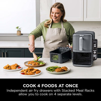Ninja DoubleStack XL Air Fryer with Smart Probe - 9.5L — BambiniJO Jordan