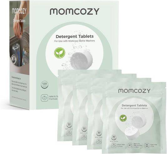 Momcozy KleanPal Pro Bottle Washer Detergent Tablets | 120 Tablets