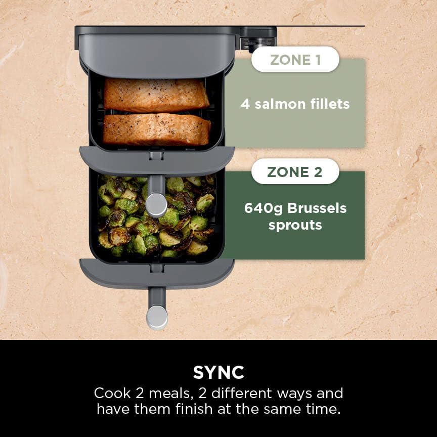 Ninja DoubleStack XL Air Fryer with Smart Probe - 9.5L — BambiniJO Jordan