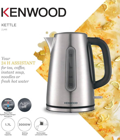 Kenwood - Cordless Stainless Steel Electric Kettle 1.7 Liter