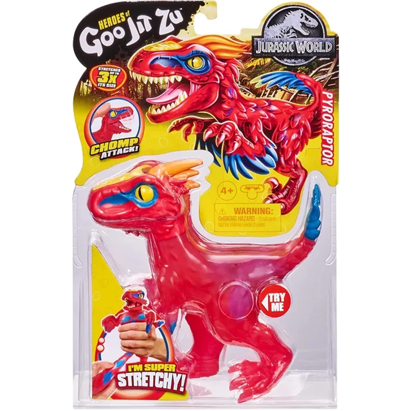 Heroes of Goo Jit Zu -Licensed Jurassic World S2- Pyroraptor | 4Y+ Heroes of Goo Jit Zu -Licensed Jurassic World S2- Pyroraptor | 4Y+
