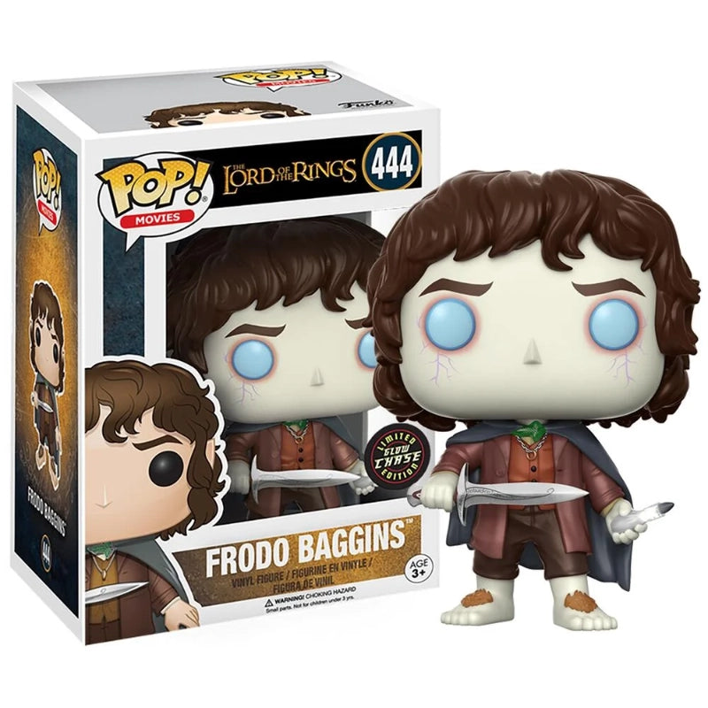 Funko - Pop! أفلام: لورد أوف ذا رينج - فرودو باجينز مع تشيس | 3 سنوات فما فوق Funko - Pop! أفلام: لورد أوف ذا رينج - فرودو باجينز مع تشيس | 3 سنوات فما فوق