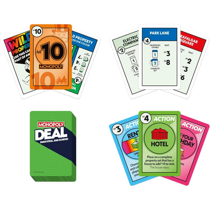 Hasbro Gaming - Monopoly Deal Card Game (Refreshed Version) | 8Y+