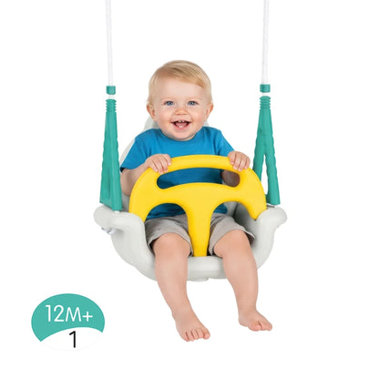 Dolu - Swing 3 in 1 | White | 1Y+ — BambiniJO Jordan