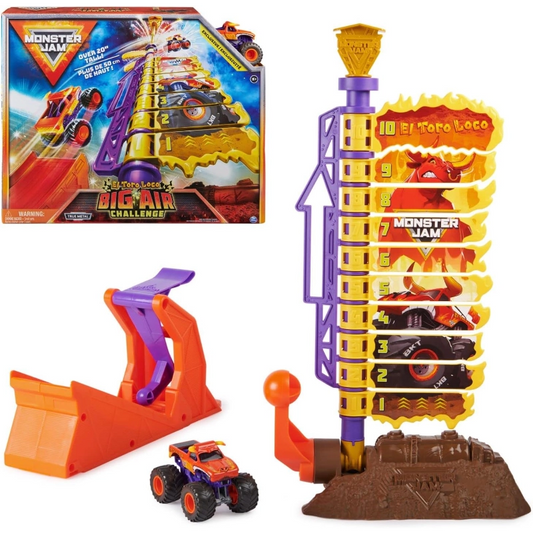 Monster Jam El Toro Loco Big Air Challenge Playset | 3Y+ — BambiniJO Jordan