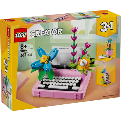 Lego - Typewriter with Flowers 363 Pcs 8Y+ — BambiniJO Jordan