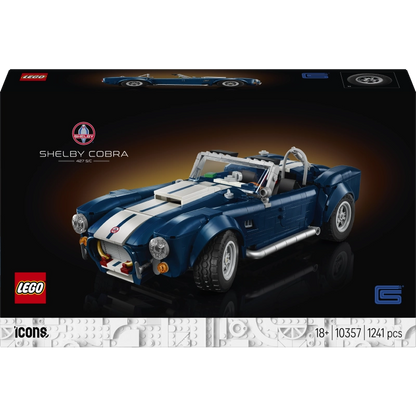 Lego - Shelby Cobra 427 S/C (Rare Edition) 1241 Pcs 18Y+ — BambiniJO Jordan