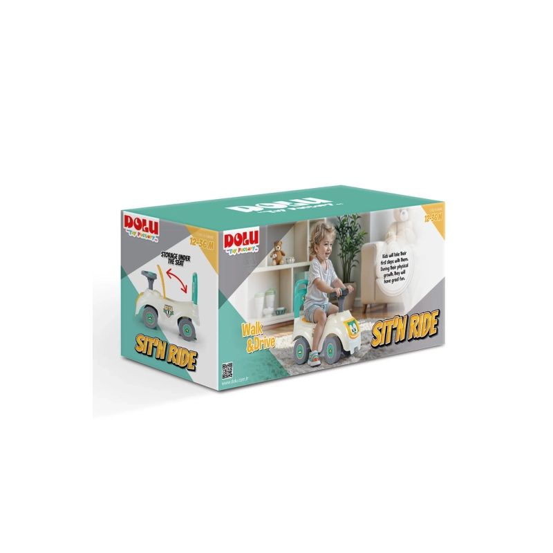 Dolu - Sit 'N Ride- White | 36M+