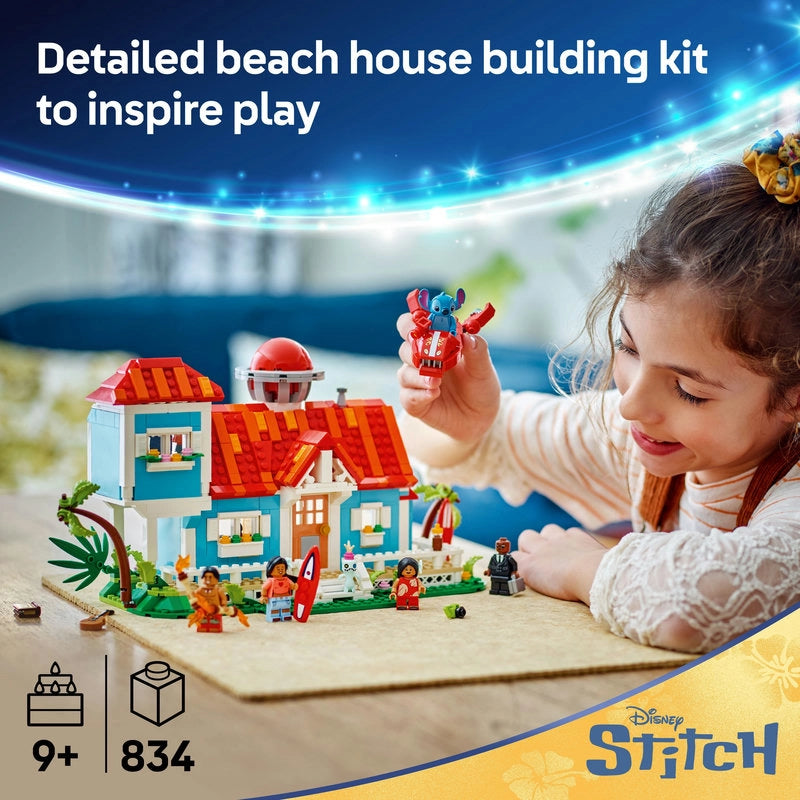 Lego - Lilo and Stitch Beach House 834 Pcs 9Y+ — BambiniJO Jordan