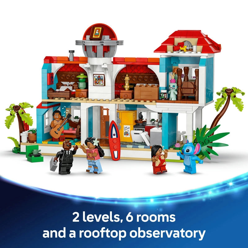 Lego - Lilo and Stitch Beach House 834 Pcs 9Y+ — BambiniJO Jordan
