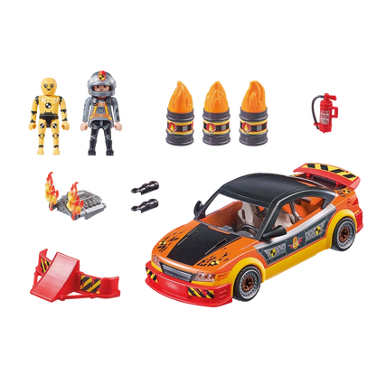 Playmobil - Stunt Show Crash Car- 60 Pcs | 4Y+