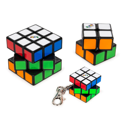 Spin Master Games - Rubik's Family Pack (Cube/Keychain/Mini Cube) | 8Y+
